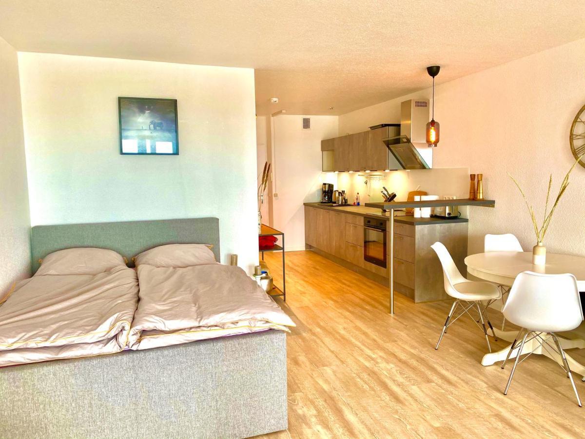 Studio Mit Panorama-Meerblick Und Direkter Strandlage In Scharbeutz Exteriör bild