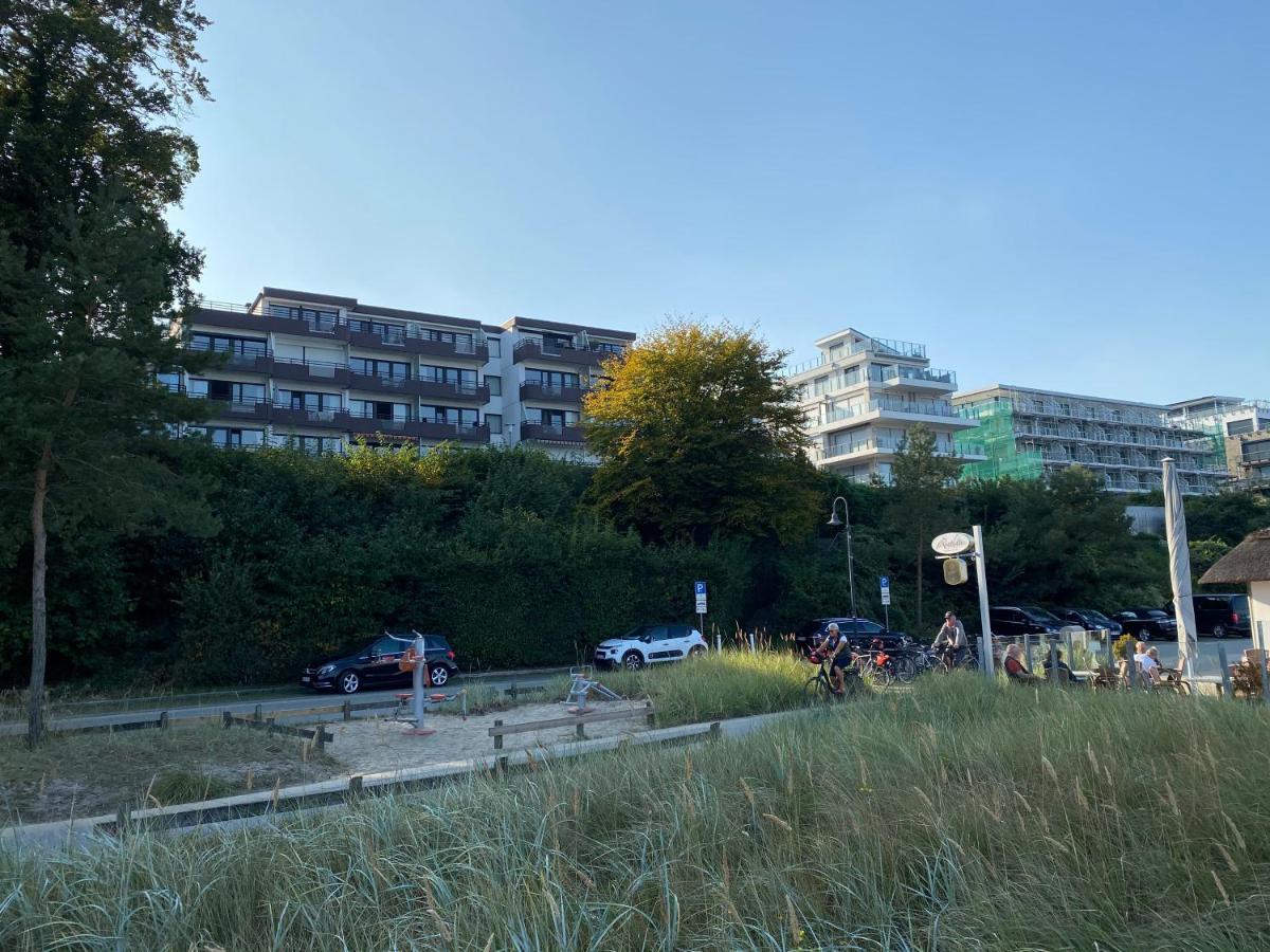 Studio Mit Panorama-Meerblick Und Direkter Strandlage In Scharbeutz Exteriör bild