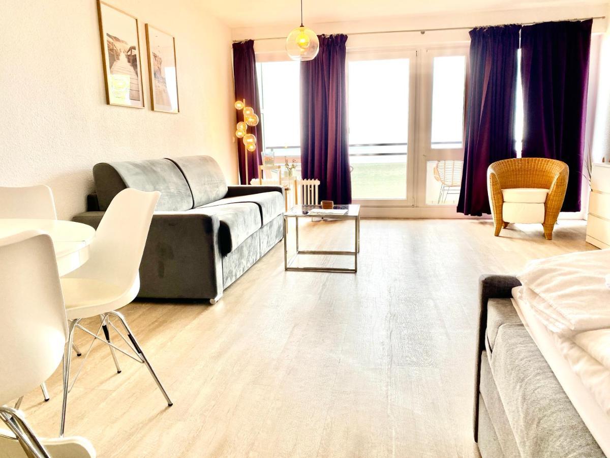 Studio Mit Panorama-Meerblick Und Direkter Strandlage In Scharbeutz Exteriör bild