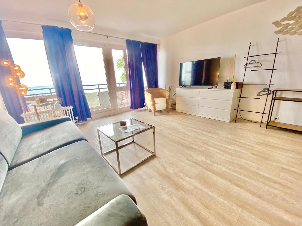 Studio Mit Panorama-Meerblick Und Direkter Strandlage In Scharbeutz Exteriör bild